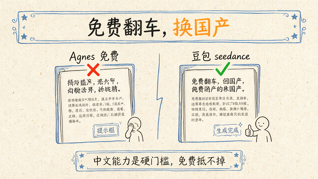 免费翻车,换国产