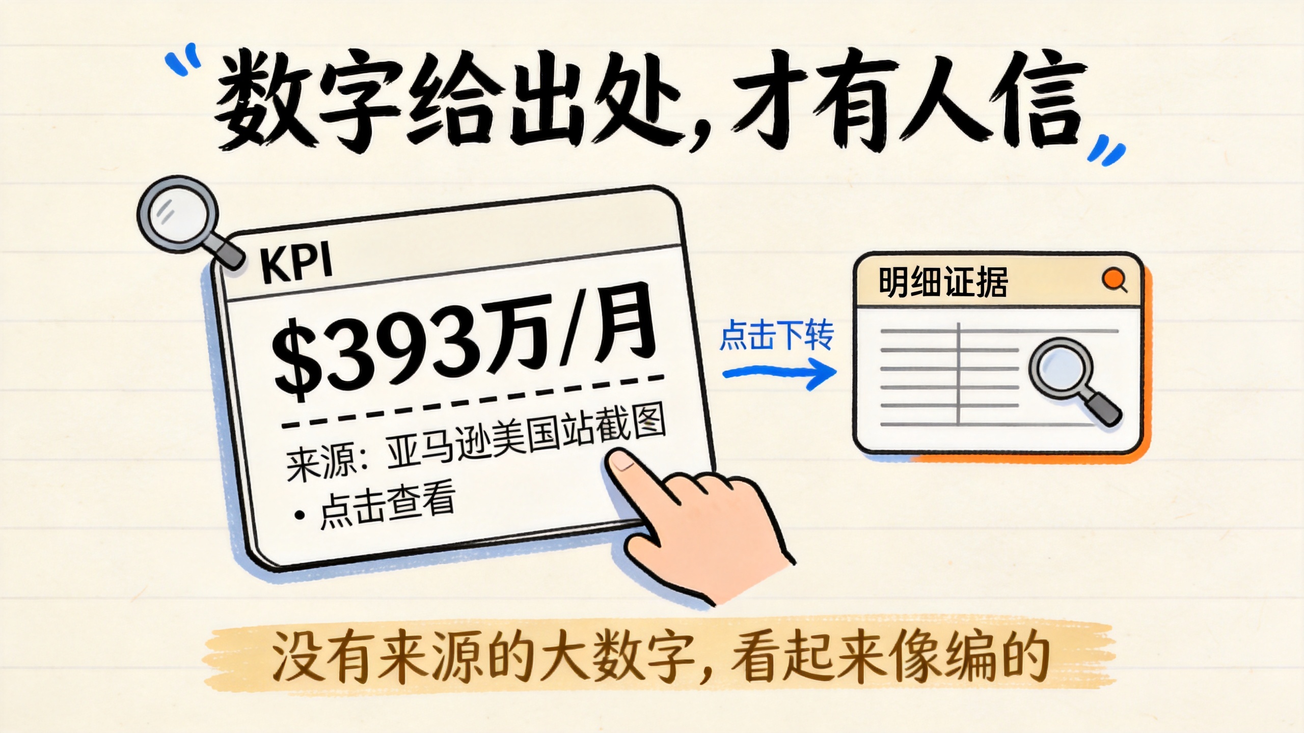 数字给出处，才有人信