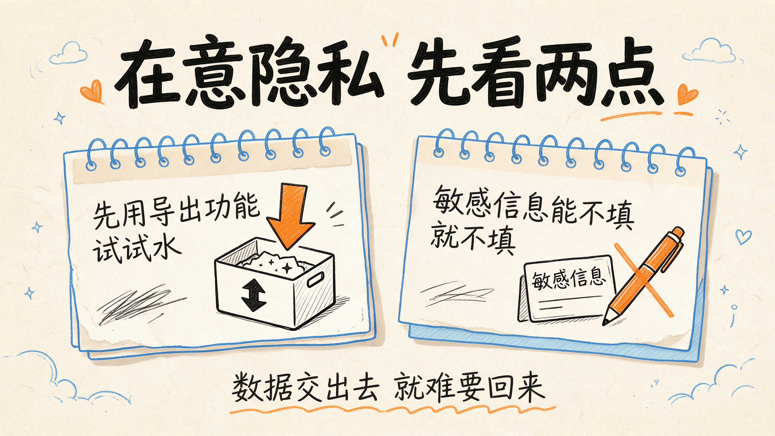 在意隐私 先看两点