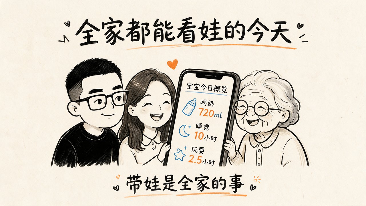 全家都能看娃的今天